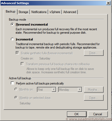 Veeam v5 Virtual Machine Backup